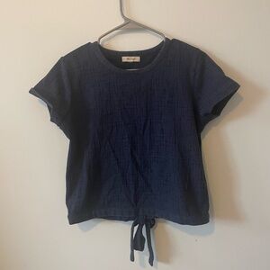 Madewell verse tie back top